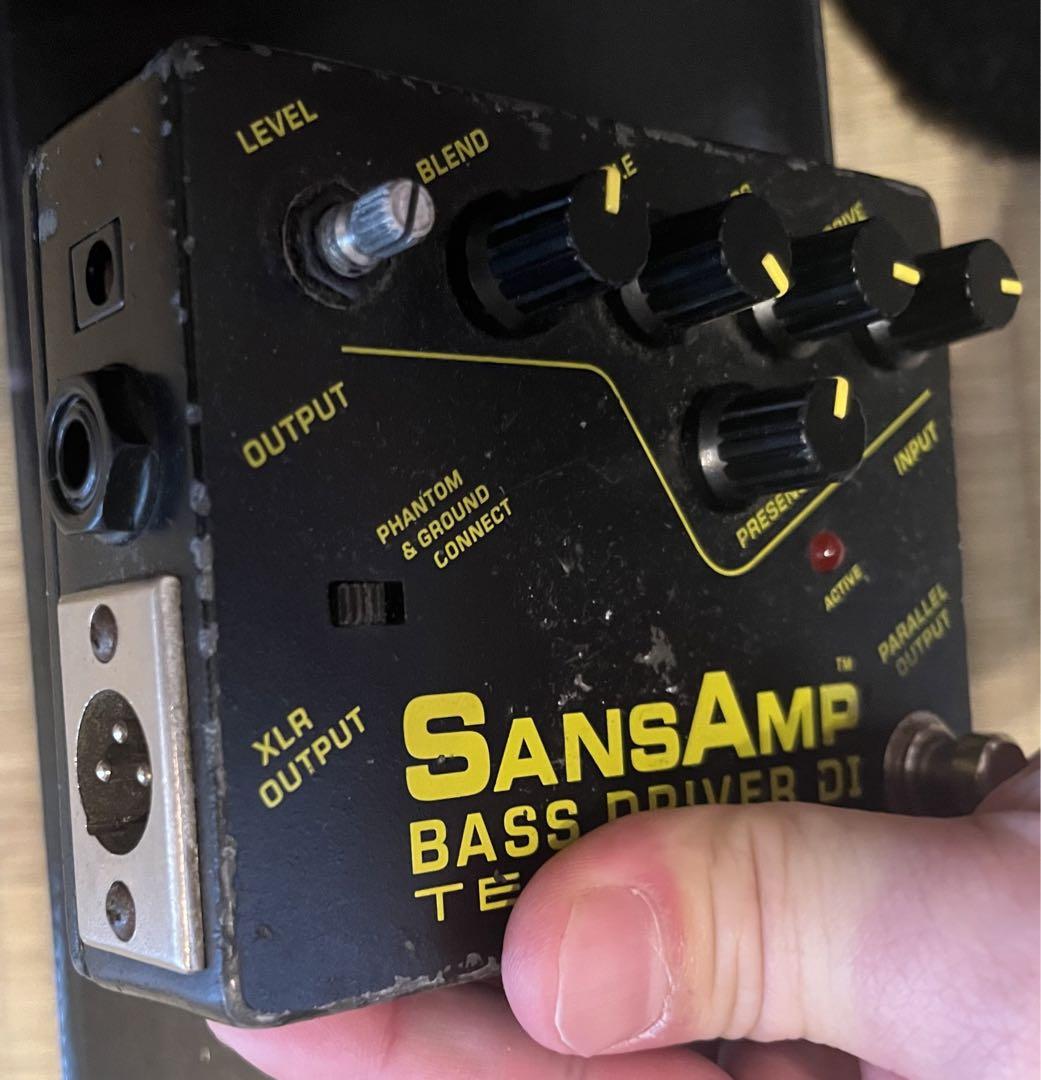 TECH 21 NYC SansAmp BASS DRIVER DI プリアンプ