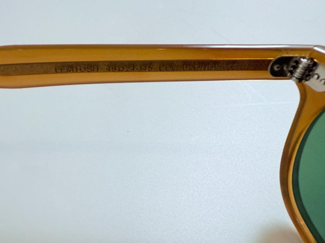 MOSCOT LEMTOSH 49 レムトッシュ サングラス美品