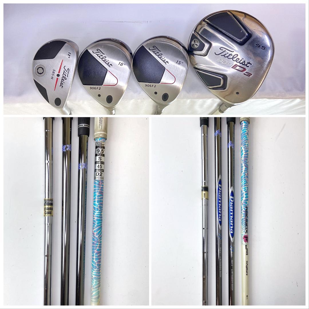 メンズ フルセット☆Titleist ODYSSEY ゴルフクラブ/R115