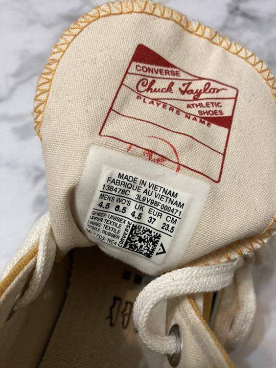 のサイズ❃ コンバース 新品 シミあり安価 男女兼用 u0EeU-m82320728355 CT70 レア;
23.5㎝ ルカリ