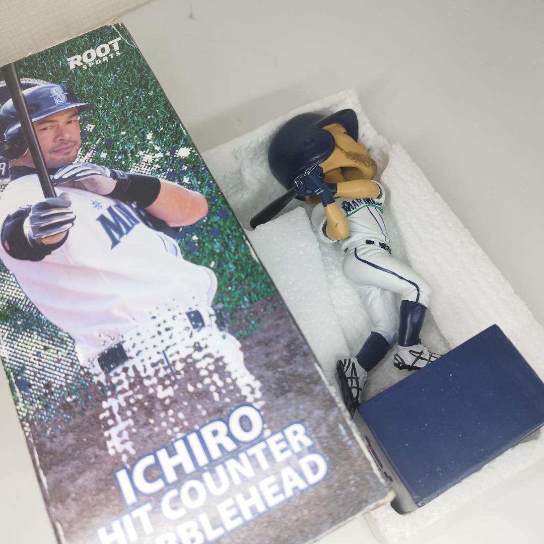 イチロー ヒットカウンター ボブルヘッド 球場配布品 首振り人形