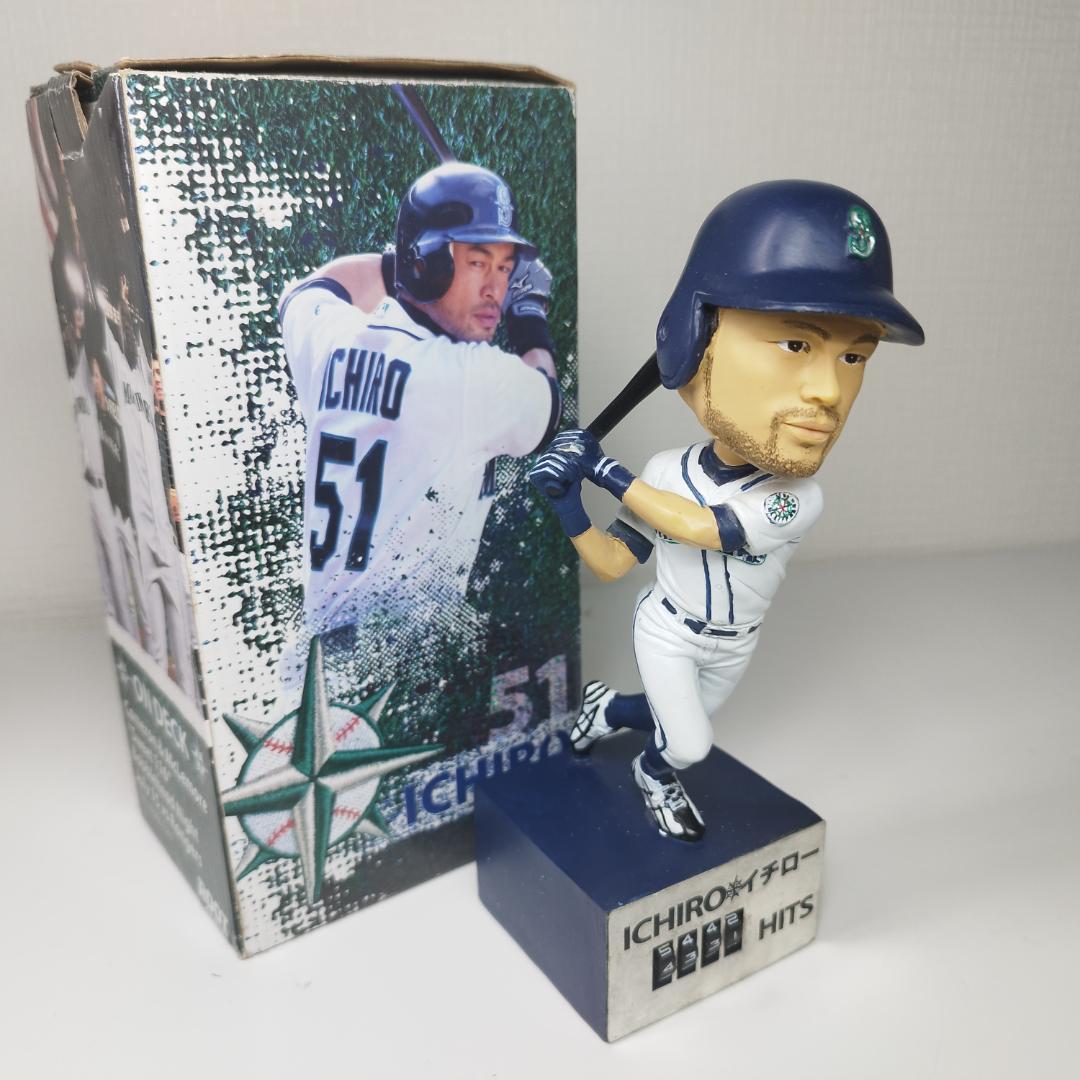 イチロー ヒットカウンター ボブルヘッド 球場配布品 首振り人形