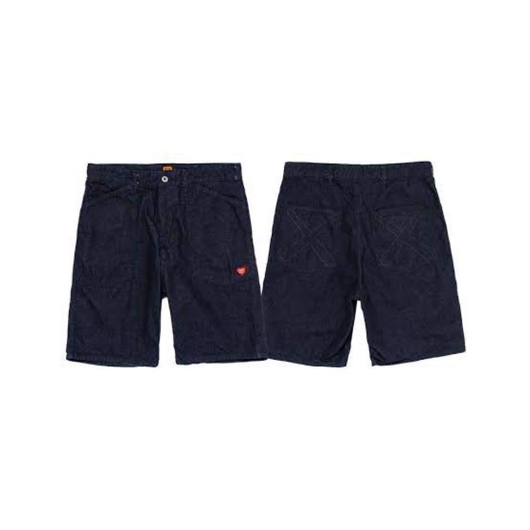 ヒューマンメイド　KAWS MADE DENIM SHORTS