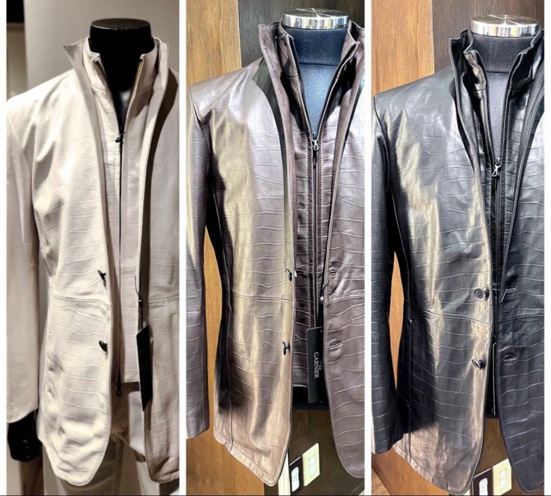 ガルニエ レザージャケット Mサイズ ガルニエ レザージャケット Mサイズ