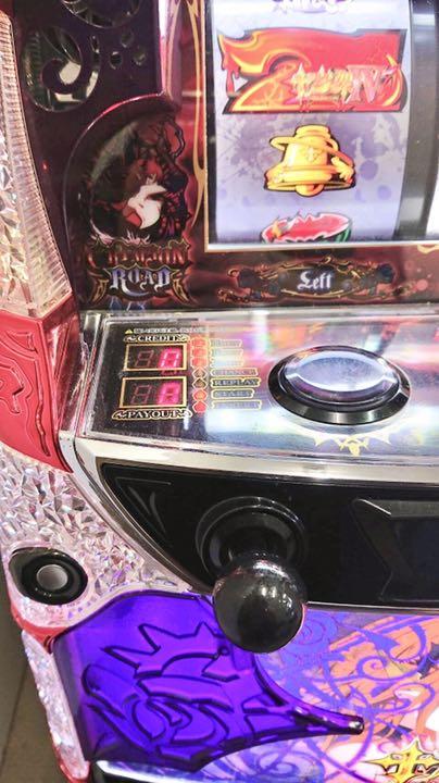 パチスロ実機 十字架 4 コイン不要機付 スロット 家スロ