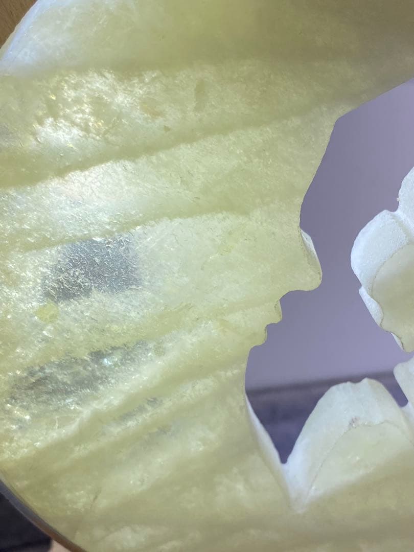 お洒落女子は必見! TZ468-2虹入りシトリン月に乗った妖精天使回転台座セット 天然石置物新品、♥