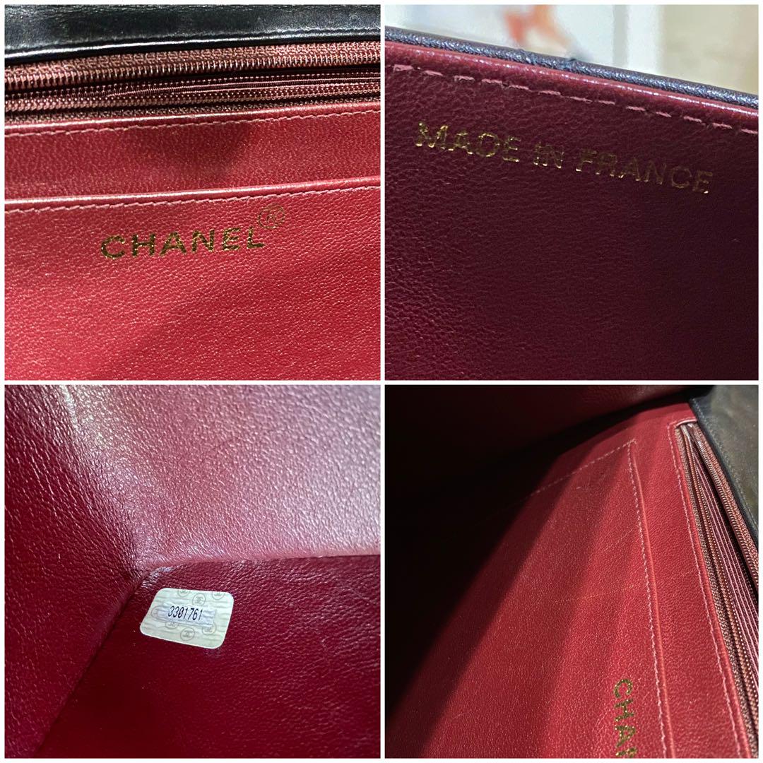 超美品 VINTAGE CHANEL デカマトラッセ34