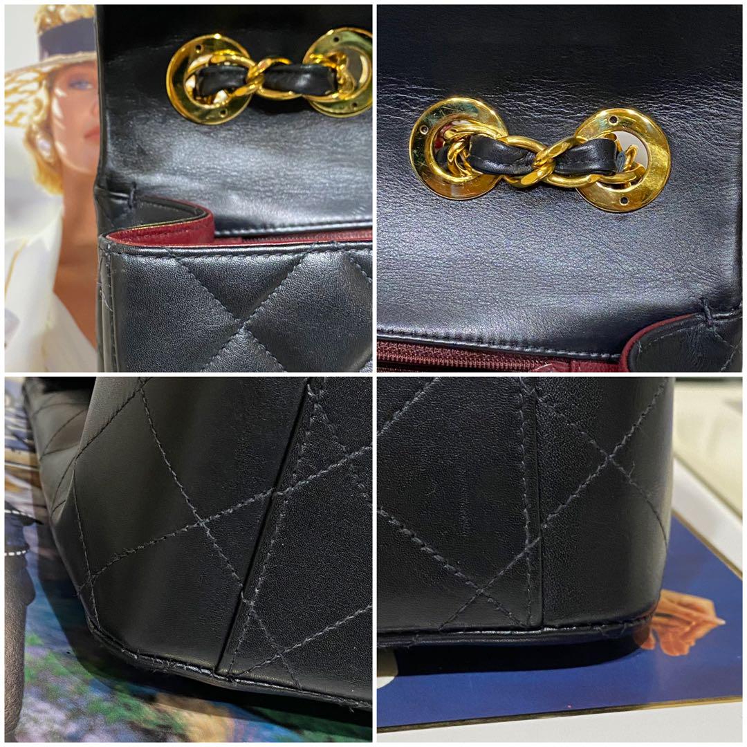 超美品 VINTAGE CHANEL デカマトラッセ34