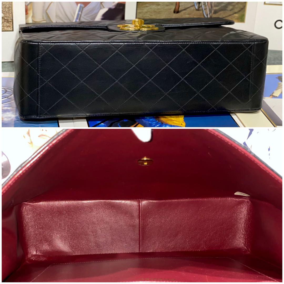 超美品 VINTAGE CHANEL デカマトラッセ34