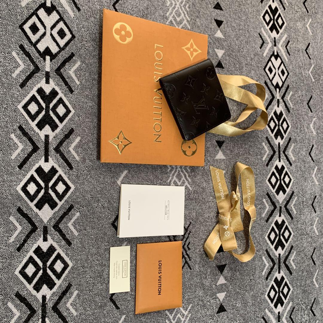 LOUIS VUITTON ルイ ヴィトン モノグラム マット ポルトモネ