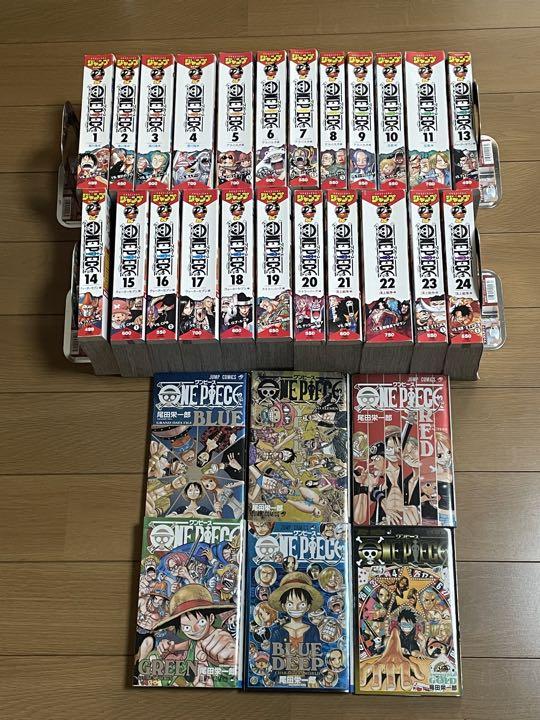 ワンピース　コンビニ版　23冊　ほぼ　全巻セット　おまけ　関連本6冊　777巻
