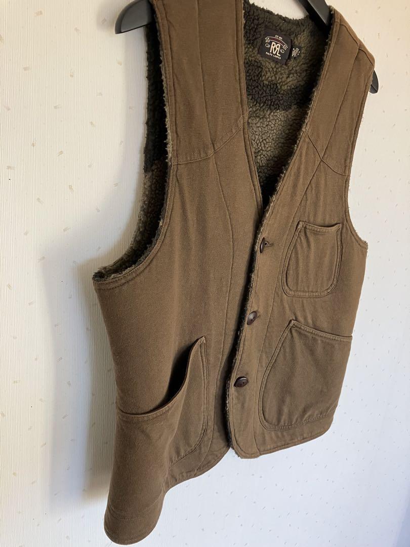 RRL ダブルアールエル　KNIT HUNTING VEST ベスト　S 美品