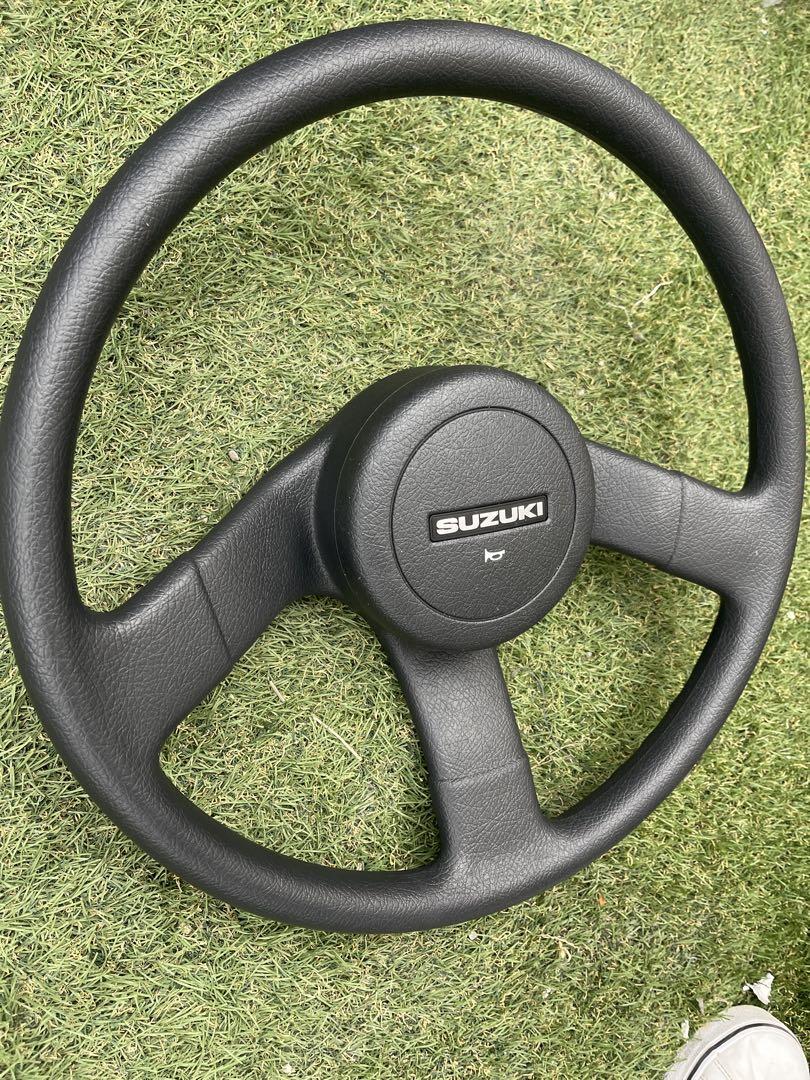 SUZUKI ジムニーステアリングホイール 3本スポーク スズキ