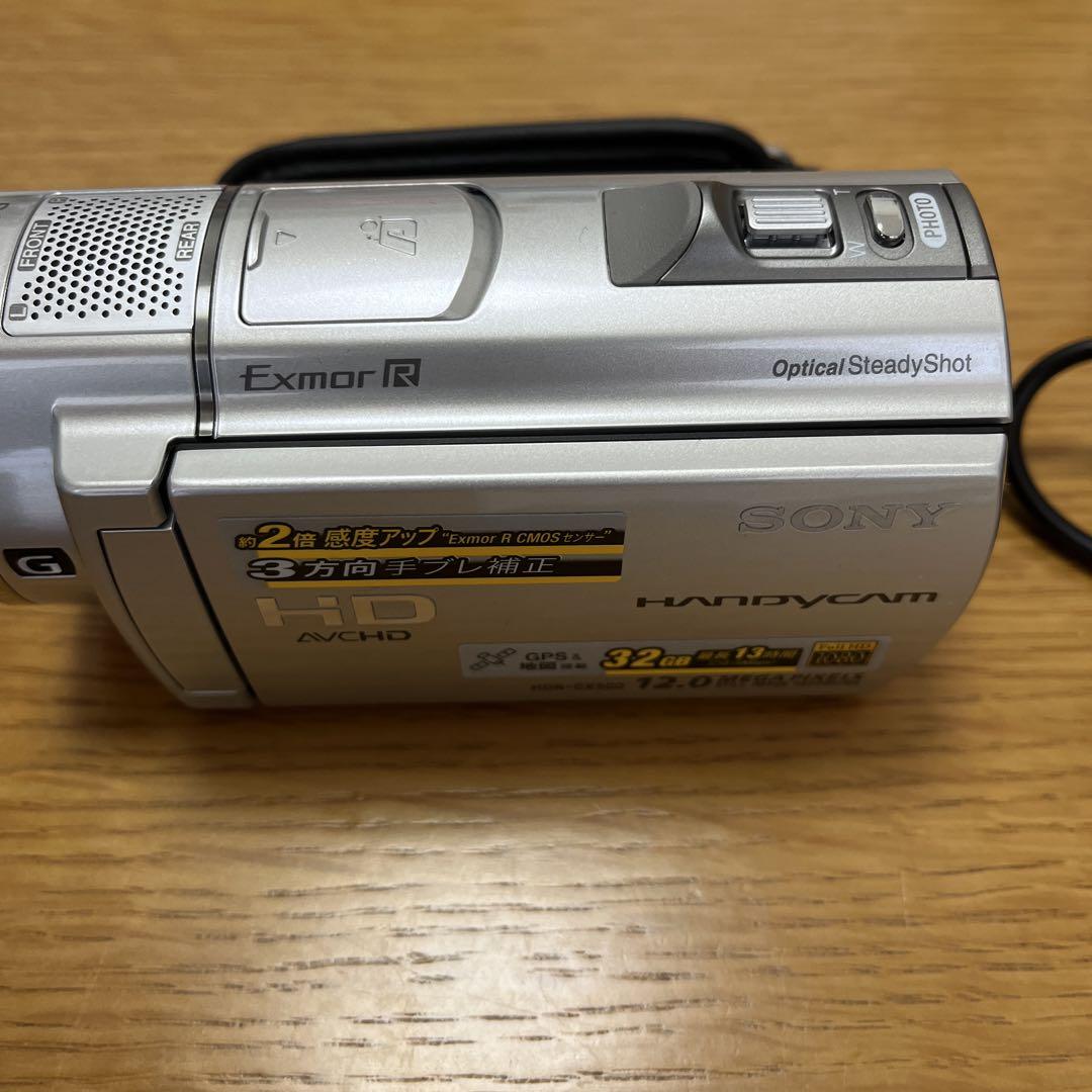SONY Handycam HDR-CX500V ビデオカメラ シルバー - メルカリ