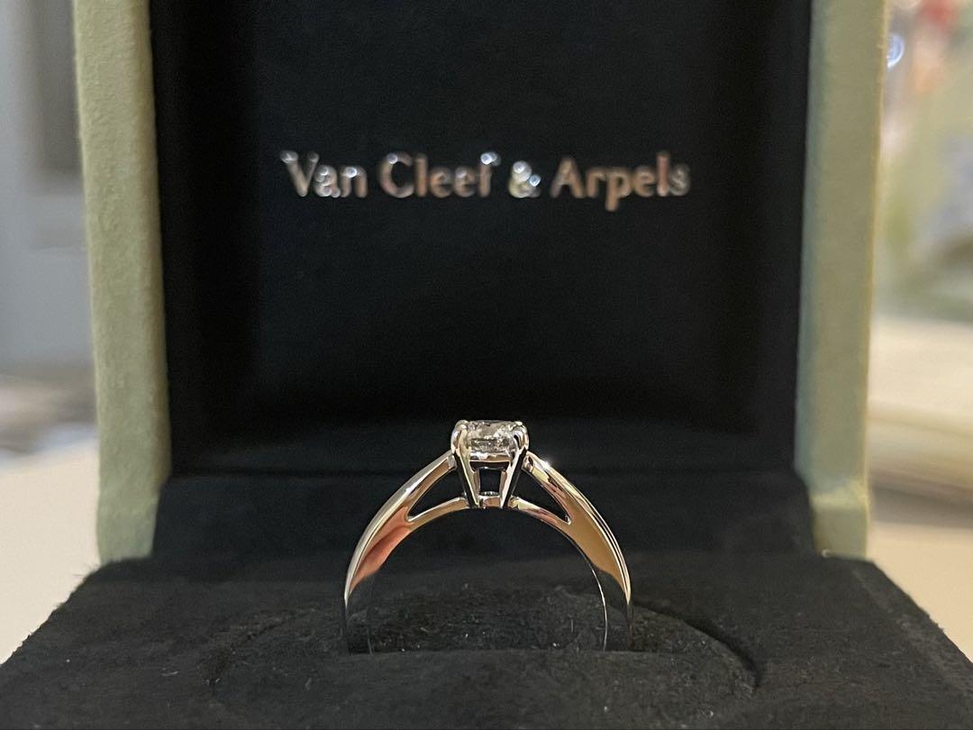 【極美品】ヴァンクリーフ&アーペル【ボヌールソリティア】リング0.41ct