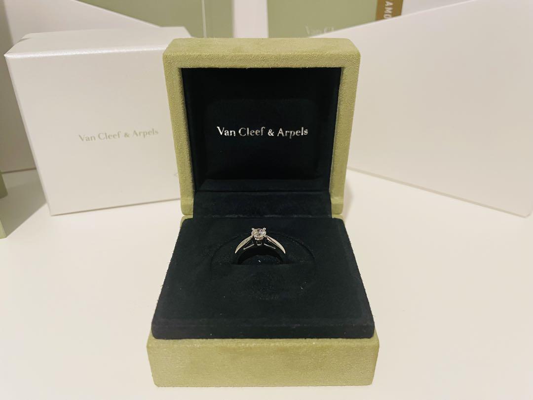 【極美品】ヴァンクリーフ&アーペル【ボヌールソリティア】リング0.41ct