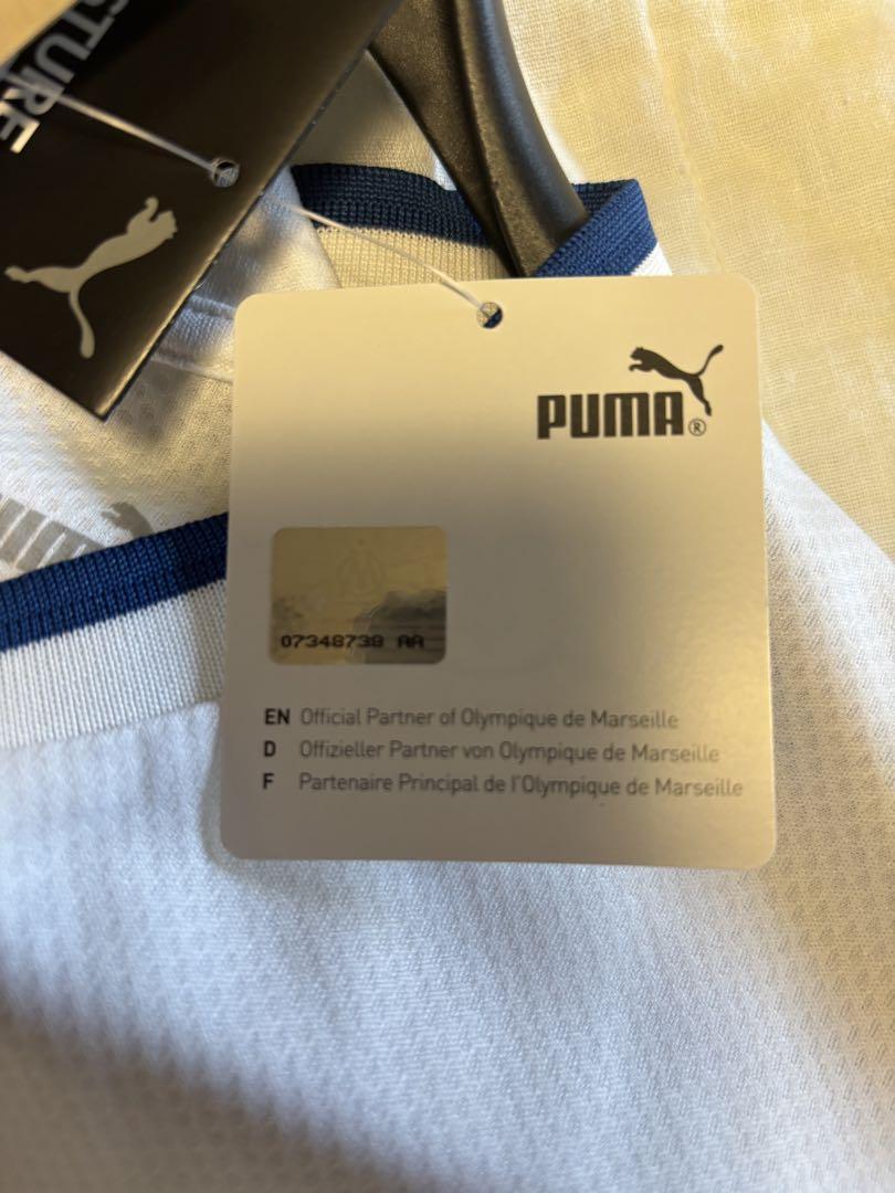 新品未使用 マルセイユ 22/23シーズン ホームオーセンティックユニフォーム！ PUMA マルセイユ 22/23 ユニフォーム ホーム 半袖
