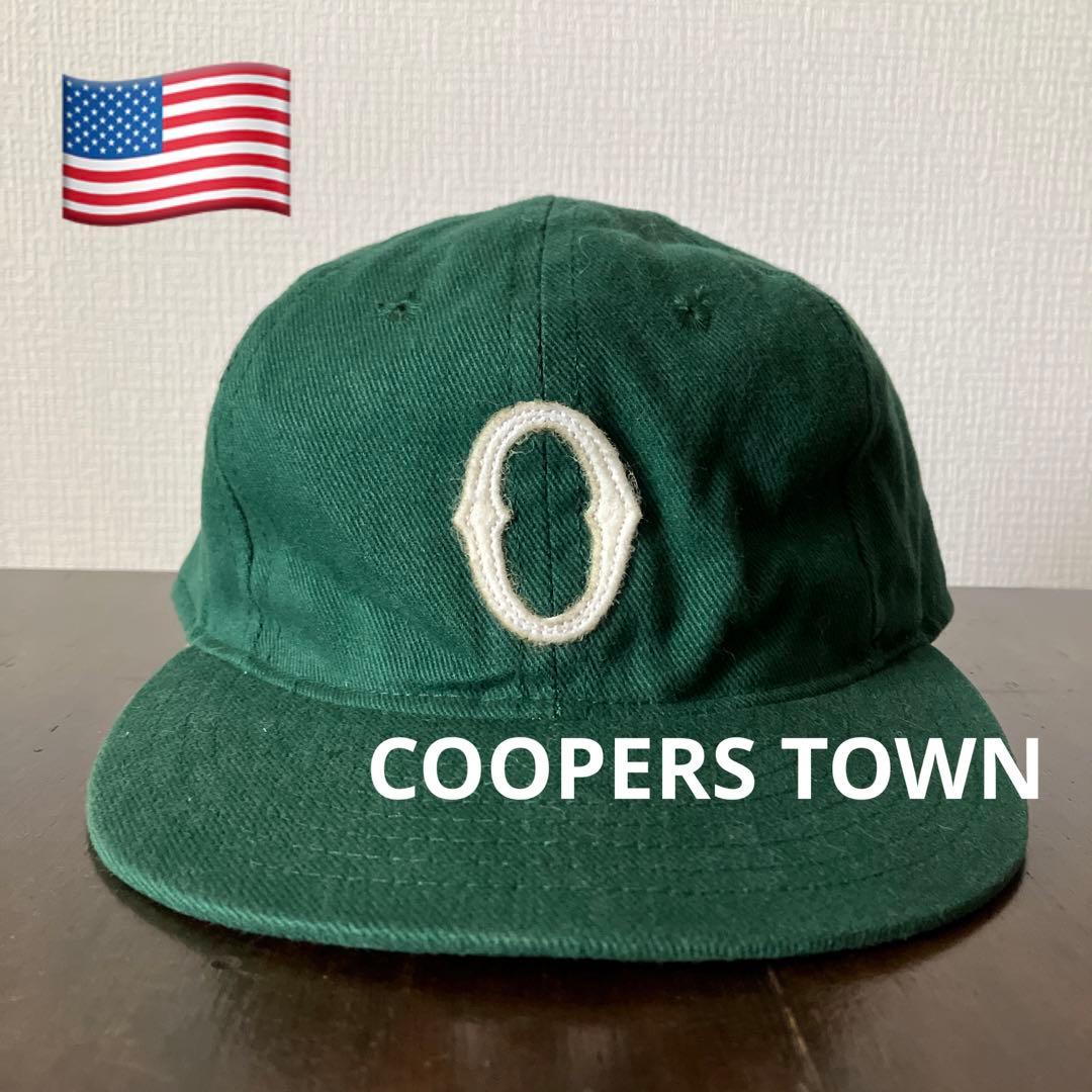 上品なスタイル 良品 Usa製 クーパーズタウン ベースボールキャップ 58 7センチ キャップ Www Tempodebrincar Com Br