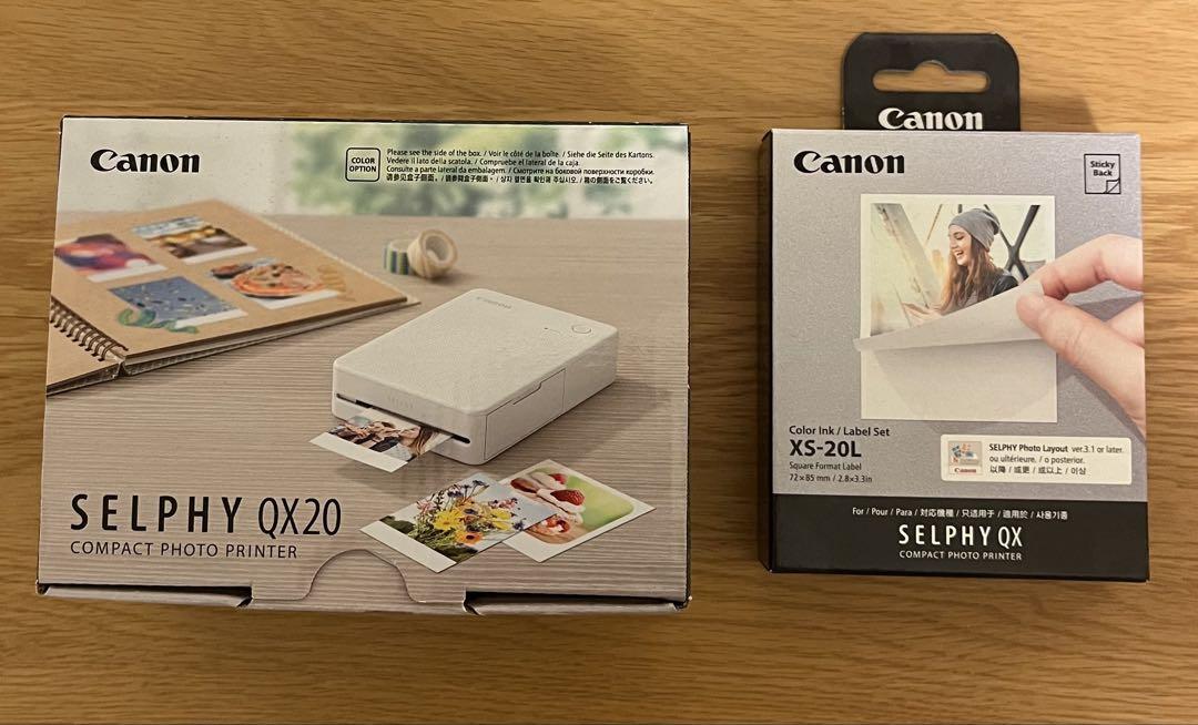 Canon SELPHY QX20 インクジェットプリンター