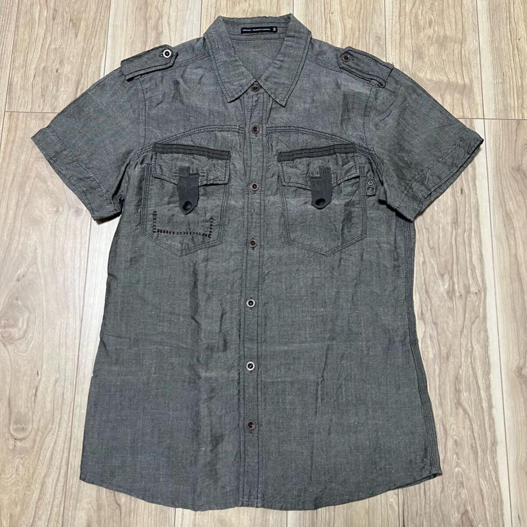 人気 MARITHE FRANCOIS GIRBAUD シャツ 美品R-7392トップス