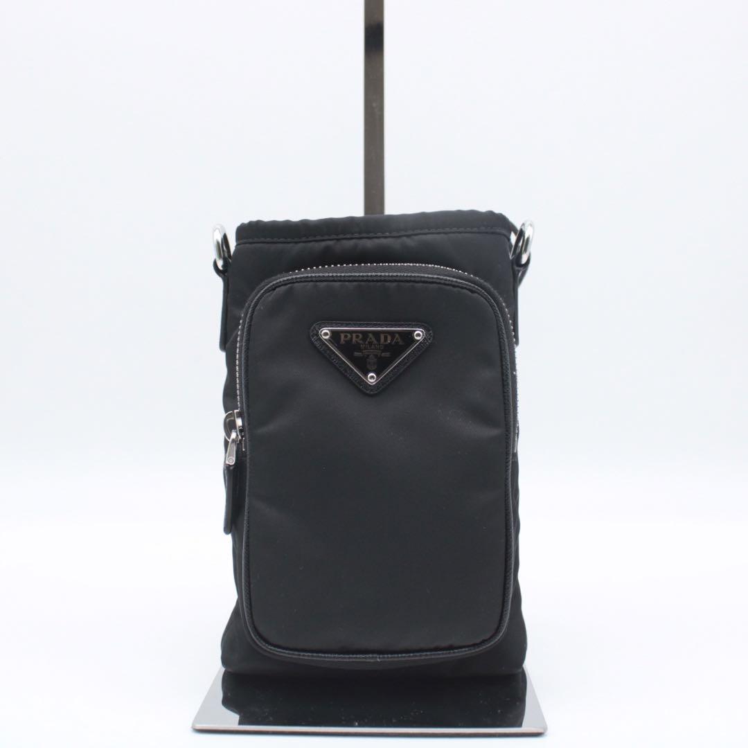 PRADA プラダ Re-Nylon スマートフォンケース ショルダーバッグ