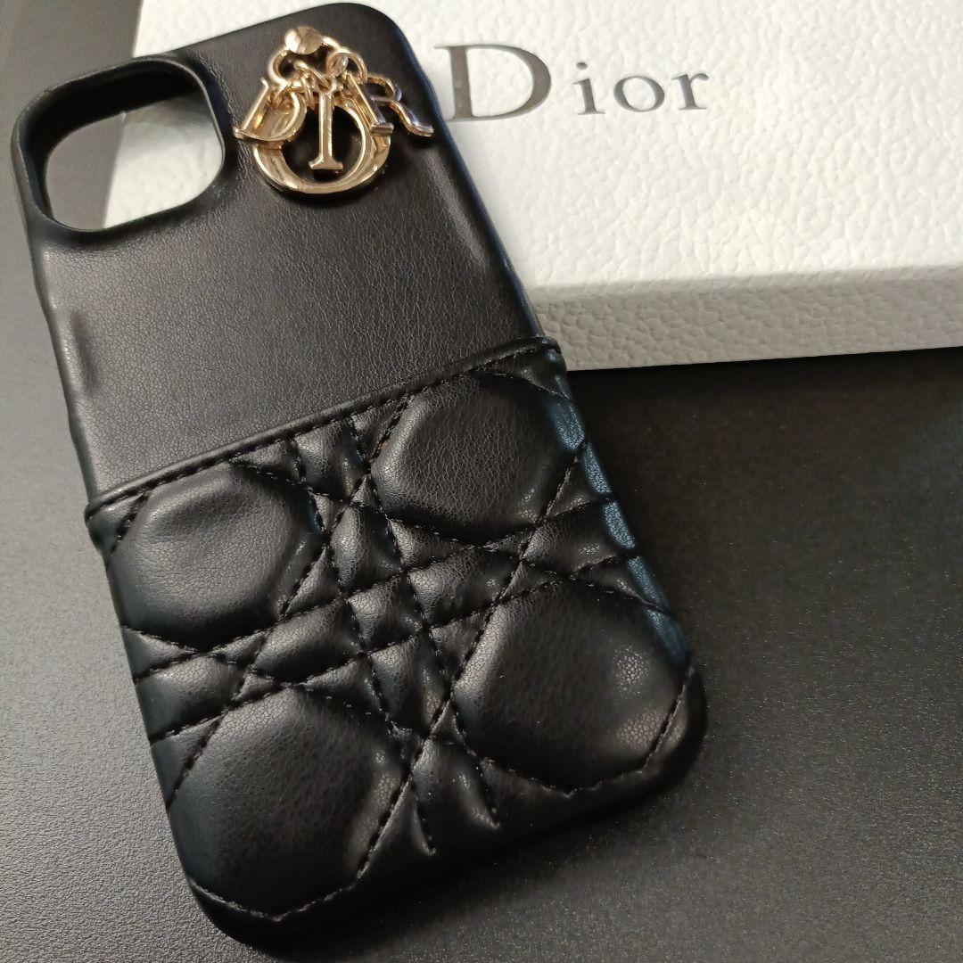 【新品未使用】Dior　レディディオールiphoneスマホケース15