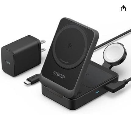 Anker MagGo Wireless Charging 3in1 Qi2