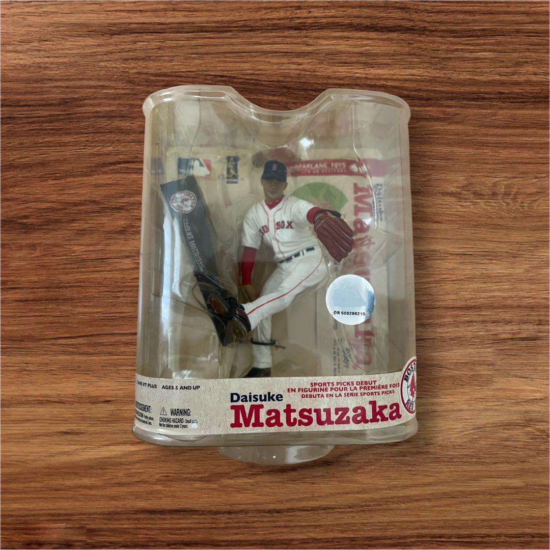 【希少】松坂大輔 フィギュア ボストン・レッドソックス　McFARLANE製