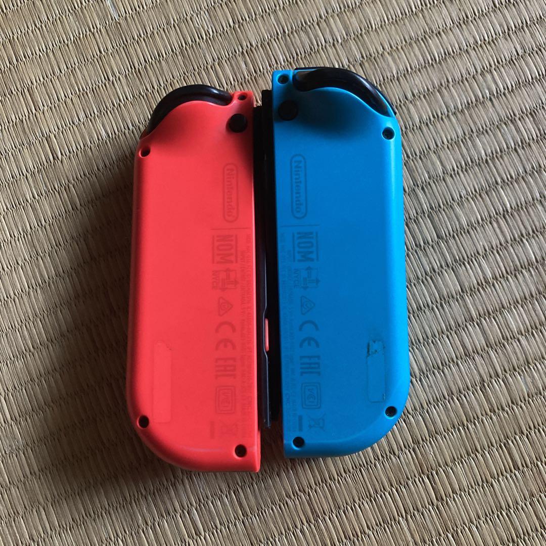Nintendo Switch ジョイコン 青と赤 - メルカリ
