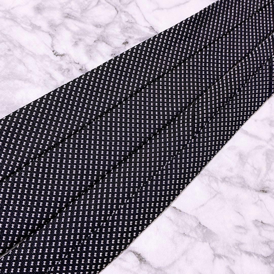 ✨極美品✨ディオールオム　ピンドット　ビジネスに必須シンプルデザイン　ネクタイ