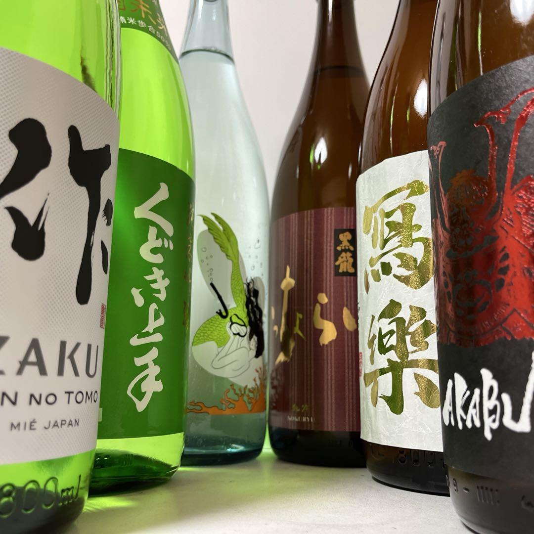 日本酒 1800㎖ 6本セット