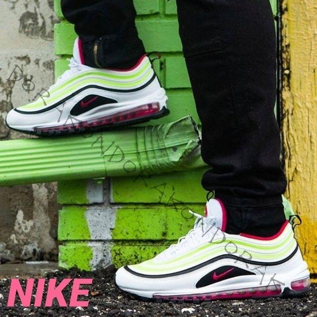 23.5 ナイキ エアマックス 97 NIKE AIR MAX ピンク ホワイト