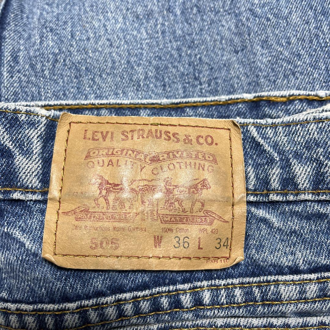 90's Levi's 505 カナダ製 実寸W35×L30