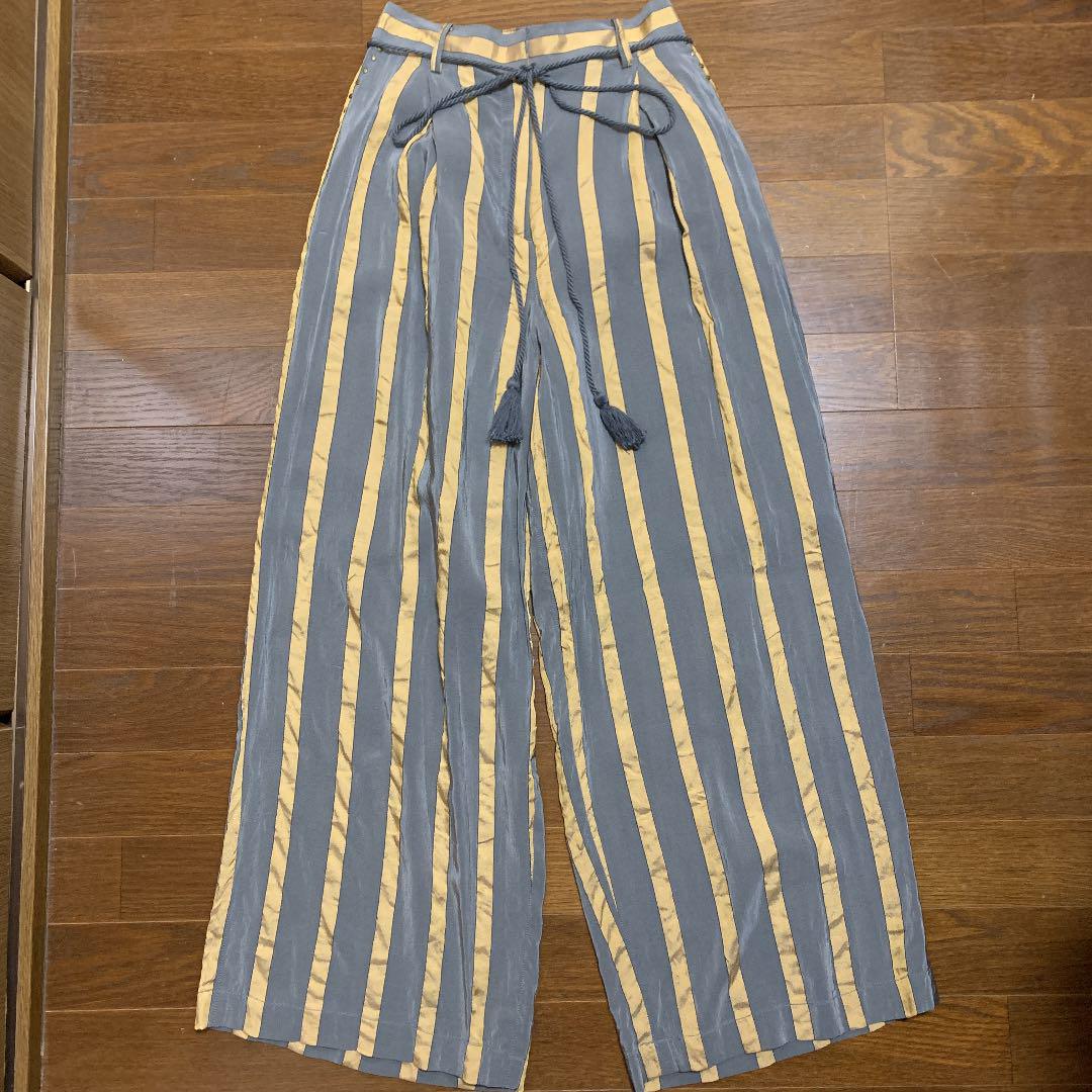 AMERI STRIPE STUDS WIDE PANTS qR0yX-m82348292418 定番特価