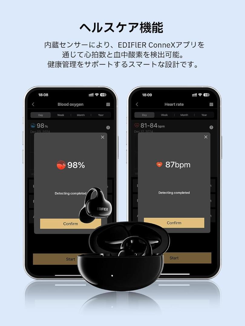 Edifier LolliClip ワイヤレスイヤホン