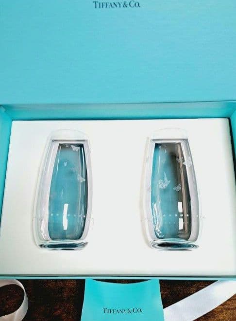 ティファニー オーデュボン ステムレス ペアグラス タンブラー クリスタル