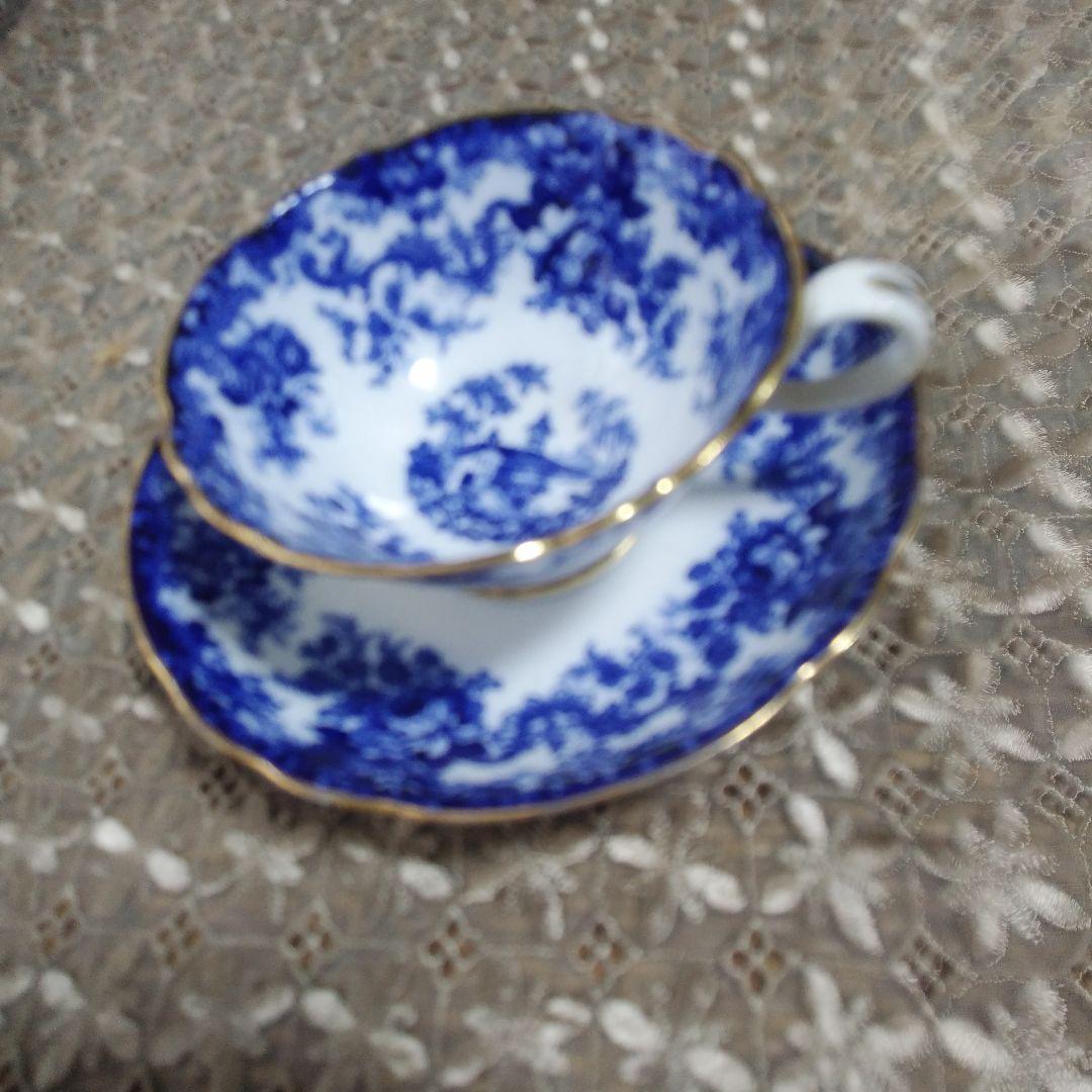 淀山様ご専用 オールドミントン カップ&ソーサー④ アンティーク