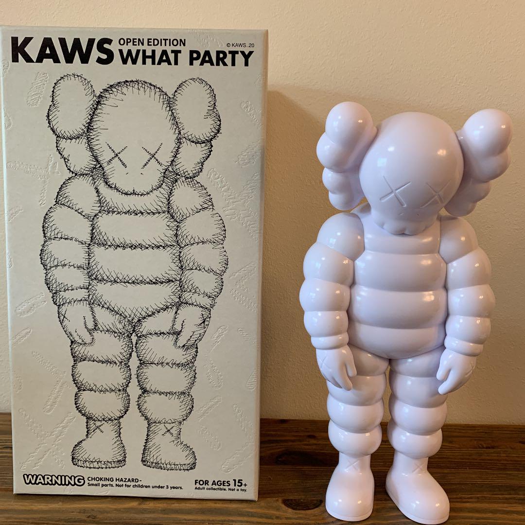 ホビー MEDICOM TOY - 新品未開封 KAWS WHAT PARTY WHITE MEDICOM TOYの通販 by ZZ shop