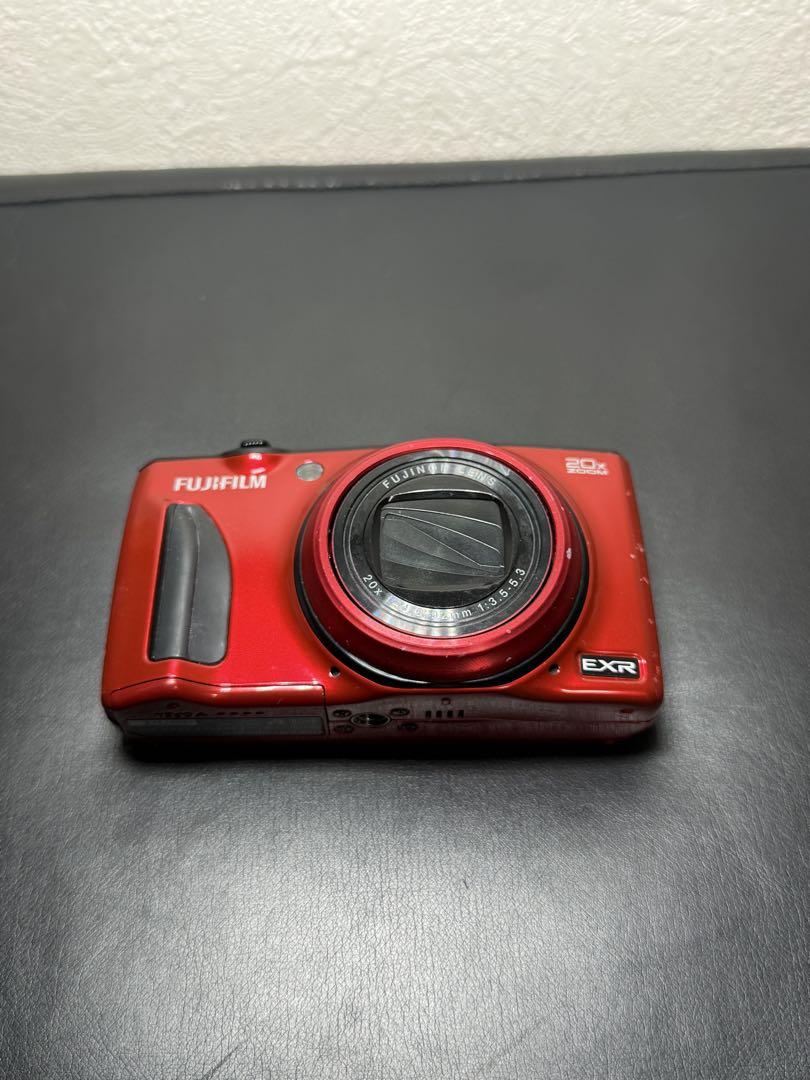新品ポーチ付き✨ FUJIFILM FinePix F1000EXR レッド