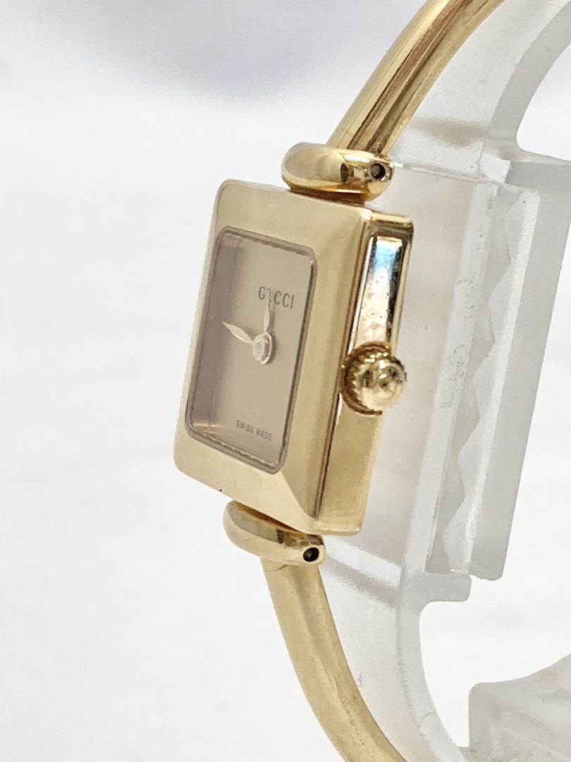 女の子向けプレゼント集結 GUCCI レディース腕時計 ゴールド 1900L グッチ 時計