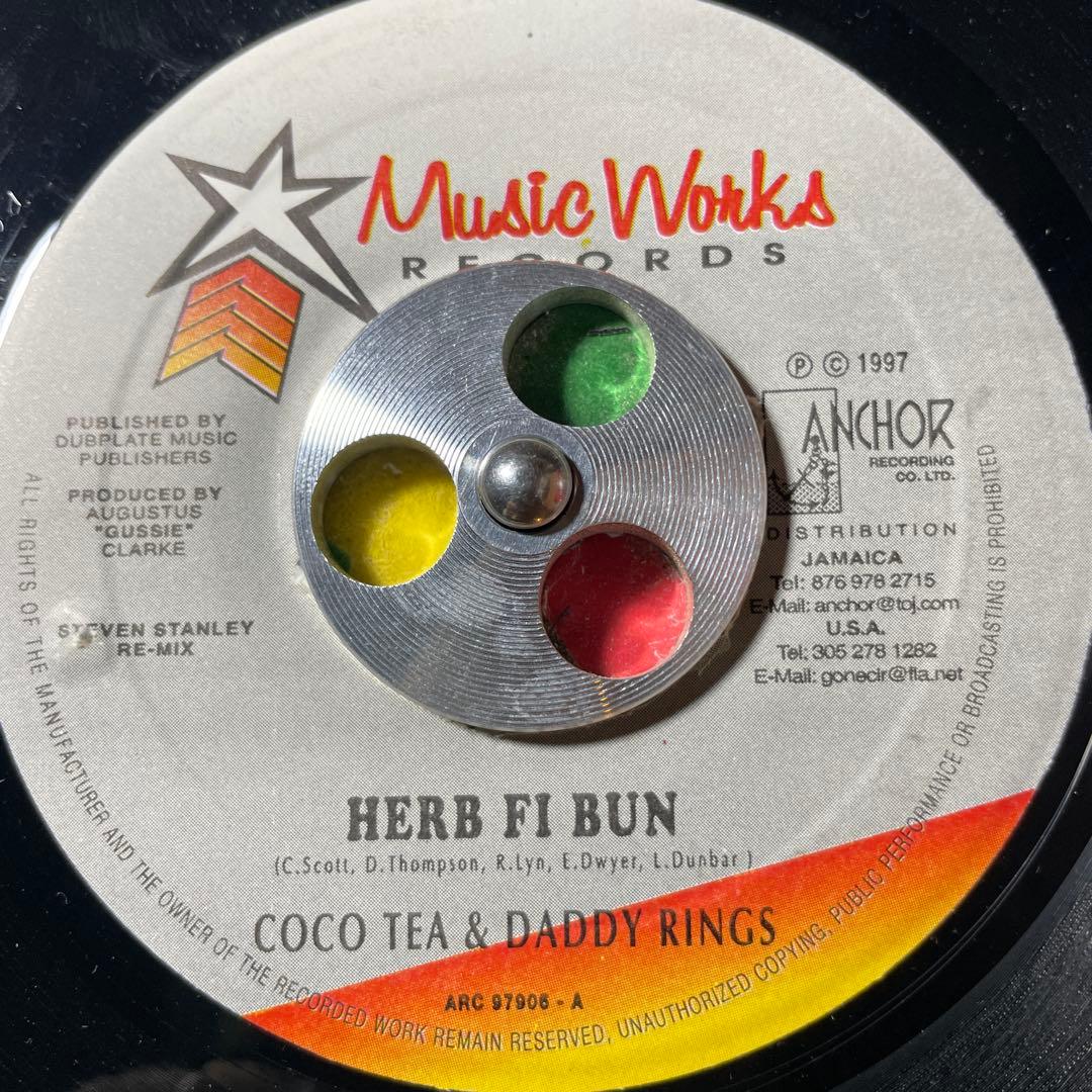 3753 レゲエ レコード 7インチ COCOA TEA