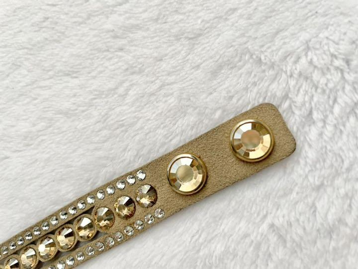 お得最新作 SWAROVSKI ブレスレット♡ダブルラップ nuQm9-m82352145153 スワロフスキー♡クリスタル 得価お得