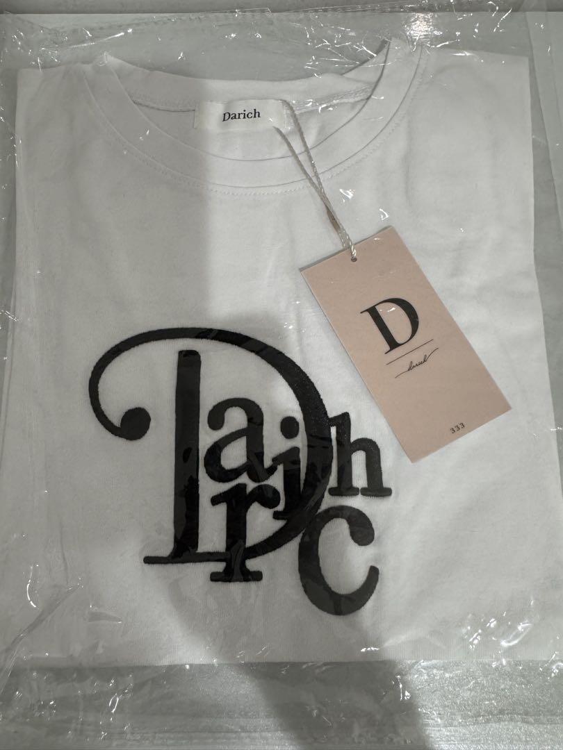 【ダーリッチ❤︎】新品未使用品❣️ロゴマーク（モノグラム）Ｔシャツ
