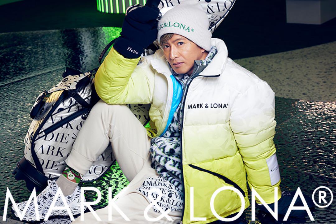 美品 ★ MARK&LONA ボールポーチ ケース マーク&ロナ 白 バッグ