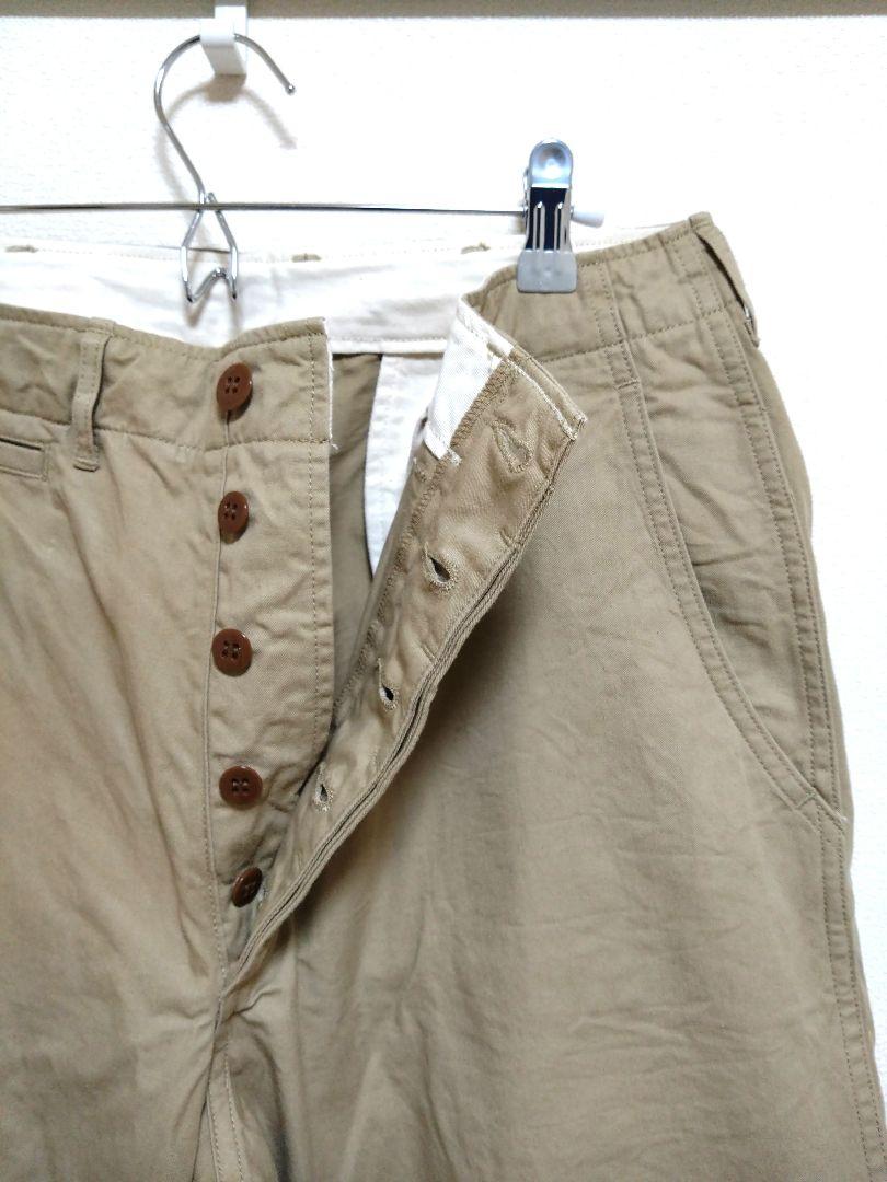 ordinary fitsオーディナリーフィッツ MILITARY CHINO