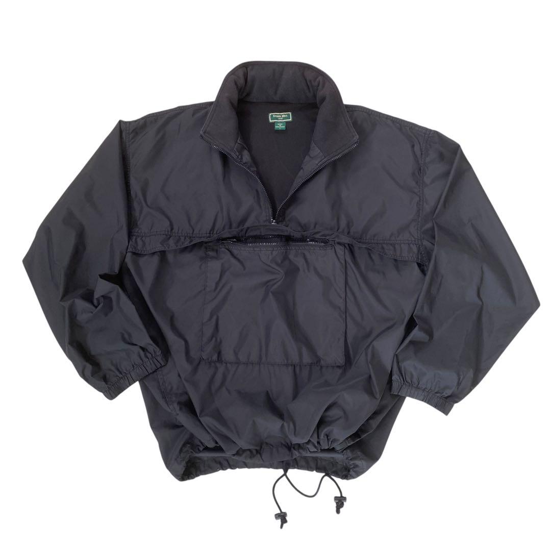 ジャケット・アウター 90s old half zip nylon anorak pullover