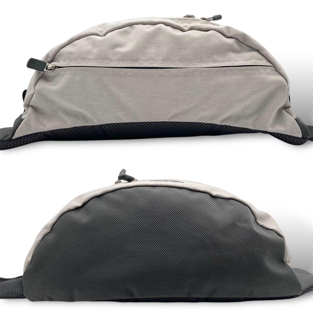 美品567 THE NORTH FACE ナイロン ボディバッグ 斜め掛け ロゴ
