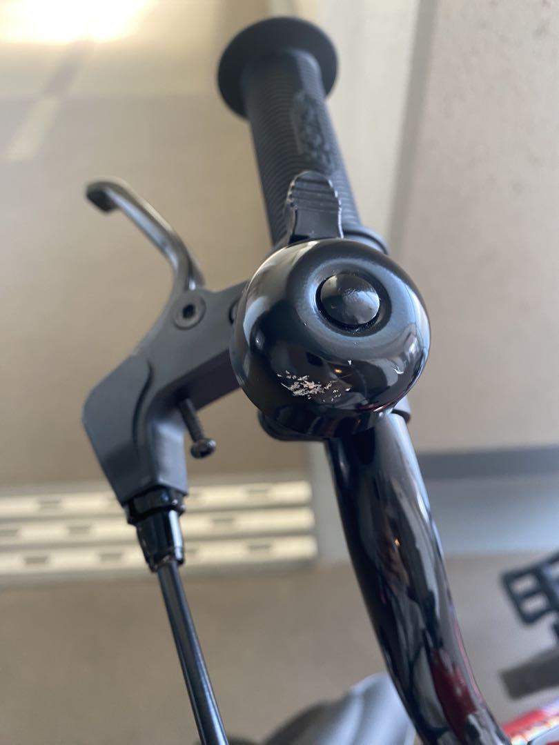 ★直接引き取りのみ★赤色 14インチ キッズバイク　d-bike