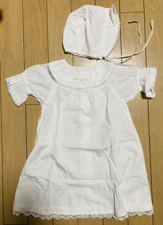 希少 黒入荷! ベビー服 NAOMI ITO セレモニードレス ホワイト ワンピース - トップス