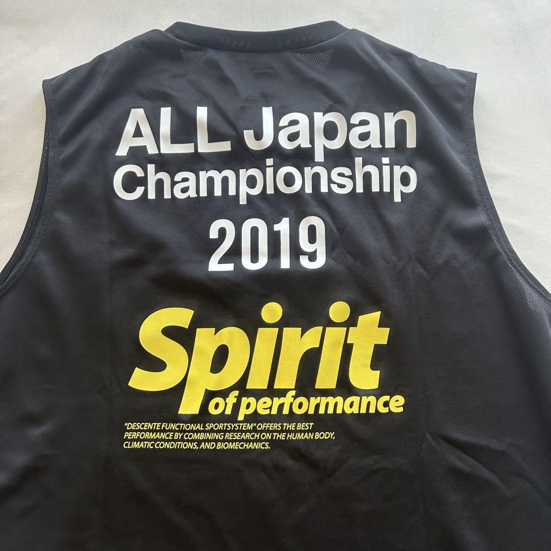 【激レア】　デサント　ノースリーブ　オールジャパン　チャンピオンシップ　L